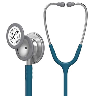 3M Littmann Fonendoscopio para monitorización Classic III, tubo azul Caribe, 68,5 cm, 5623