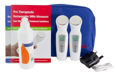 Máquina ultrasónica recargable de doble frecuencia para el hogar, terapéutica, portátil, ultrasónica TP-TENS