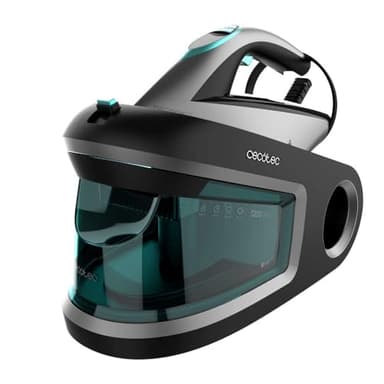 Cecotec Centro de Planchado Horizontal IronHero 3200 Station.3200 W,8bares de presión,Vapor continuo 150g/min, Golpe de Vapor 420g/min, Suela Turbo Slide, Auto Off, Cyclo Clean, Filtro Antical, Black