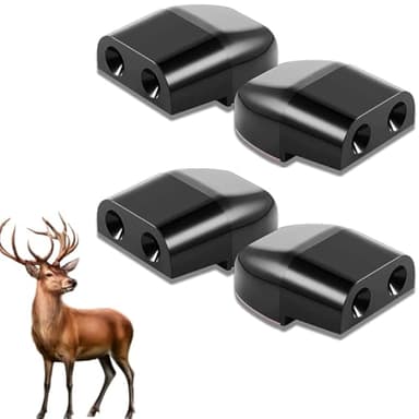 4 pcs auyentadores de jabalies coche, silbato ultrasónico para jabalí, repelente de jabalí, silbato de alarma para animales en coches, camiones y motocicletas, para evitar atropellos