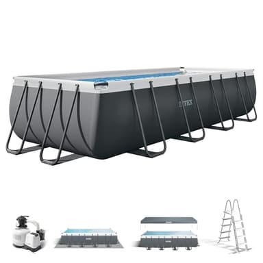 Intex 55220 - Piscina Desmontable Rectangular Ultra XTR Frame 549x274x132 + depuradora