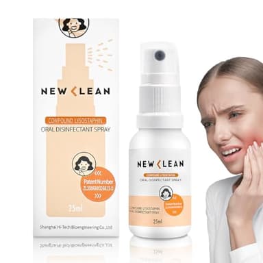 Hefo Spray Desinfectante Buccal - Elimina el 99,9% de las bacterias, protección rápida contra las aftas e inflamaciones (25 ml)