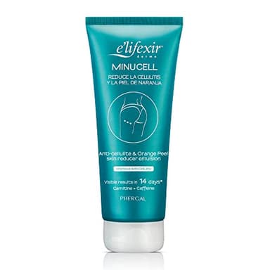 E'lifexir Minucell - Crema Anticelulítica Tensora y Reductora | Reduce Celulitis y Piel de Naranja, Remodela el Contorno, hidrata y reafirma | Piel Lisa y Luminosa al Instante | 200 mL