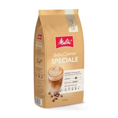 Melitta toda granos de café, 100% Arabica, grosor 2, Bella Crema Speciale