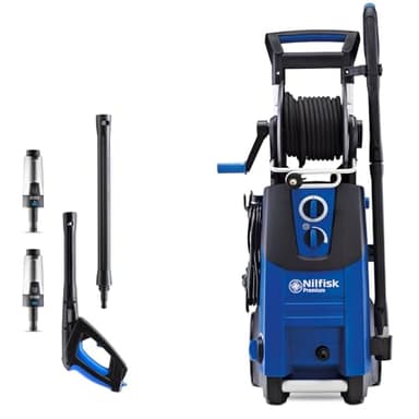 Nilfisk Hidrolimpiadora de Alta Presión Premium 180 Bares - Limpiadora de Gran Rendimiento y Robusta para Jardín y Coches (2900 W)