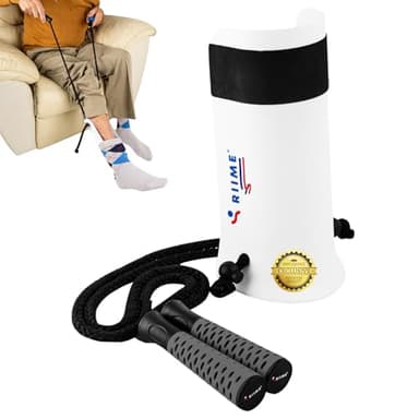 SOKELP Calzador de Calcetines – Ayuda para Ponerse Calcetines sin Agacharse – Aparato para Poner Calcetines & medias - Ideal Mayores, Movilidad Reducida