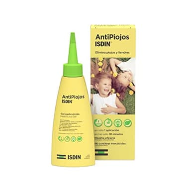 ISDIN Gel Pediculicida, Gel Antipiojos de uso Humano que Elimina Piojos y Liendres en 10 Minutos, Elimina Eficazmente los Piojos, 100 ml