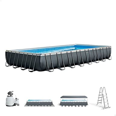INTEX 55223 - Piscina Desmontable Ultra XTR Frame 975x488x132 cm con depuradora