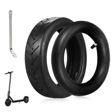 mizikuu Ruedas Macizas 8.5 Pulgadas para Patinete Electrico, 8 1/2 Neumáticos de Reemplazo Cubierta Exteriores e Interiores Antideslizante para Xiaomi M365/M365 Pro/1S/Pro2
