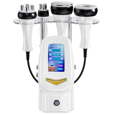 Ibtyzo 40k Masajeador Anticelulitico Maquina Anticelulitis, 4 en 1 Radiofrecuencia Corporal Facial en Casa, Maquina Adelgazar Barriga Aceite Anticelulitico