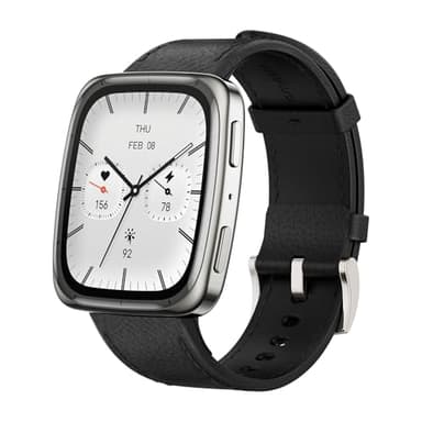 Amazfit Active 2 Reloj Inteligente 43mm Hombre Mujer, Pantalla AMOLED 1.75", Mapas Offline, GPS, Batería 10 Días, 160+ Modos Deportivos, Monitor de Ritmo Cardíaco y Sueño, Smartwatch para iOS Android