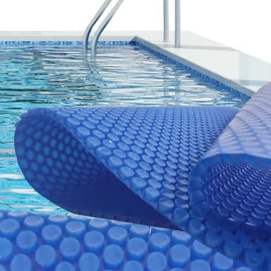 800 micras AcuaBubble FORTE Manta térmica piscina - Fabricada en España I Duradera y de Alta eficiencia energética I Ahorro: No precisa refuerzos I Medidas totales: 3.00 x 6.00 m