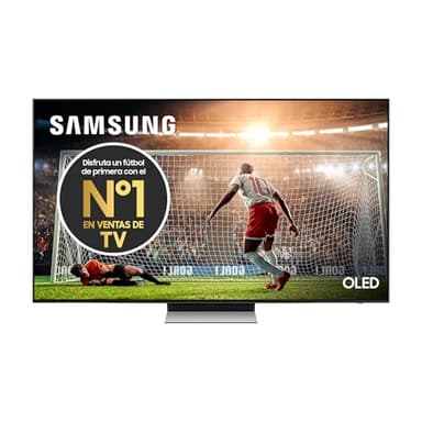 Samsung TV OLED 8K 2024 65S93D Smart TV de 65" con Más Brillo y Contraste, un Sonido de Cine con Q-Symphony, el Mejor Smart TV y GANA Todas Las partidas con Motion Xcelerator 144 Hz, Carbon Silver