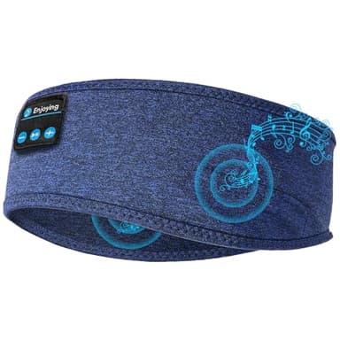 Auriculares para Dormire, Cascos Diadema Inalambricos Bluetooth con Altavoz, Recargable Auriculares Dormir para Viaje/Siesta/Meditación/Relax, Navidad Regalos, Regalos Mujer Hombre