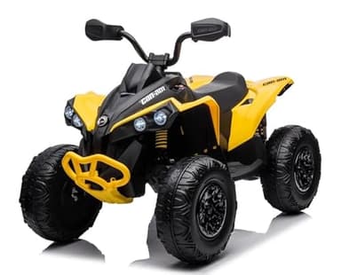 Quad 24V DE NIÑOS, Can-Am Maverick, Amarillo, 3-7 AÑOS