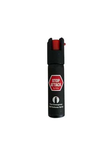 Spray Anti-Agresión Stop Attack 20 ml - La Solución Definitiva para una Máxima Seguridad - Efectivo, Rápido y Disuasorio - Permite Detener e Identificar - Alcance de 4 Metros