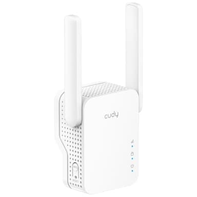 Cudy RE300 N300 - Extensor de Rango WiFi, Amplificador de Señal de 300 Mbps 2.4 GHz con Puerto Ethernet, Extensor WiFi de Malla con Botón WPS, Repetidor Plug and Play, Compatible con Modo Ap