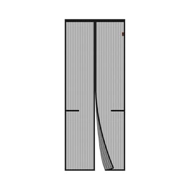 GRIFEMA GH2001-8 Mosquiteras Magneticas para Puertas, para Puerta del Balcón, Puerta Patio, Fácil Instalación, 80×200 CM, Negro