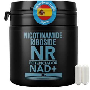 DIETÉTICA EUROPEA nad nicotinamide riboside 300 mg – Suplemento NAD+ Puro sin Aditivos | Fabricado en España – 90 Cápsulas Veganas de nad plus | Energía Celular y Vitalidad– Nicotinamida NR de Calidad