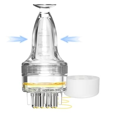 Aplicador de minoxidil, aplicación rápida y eficiente, aplicador de suero para el cabello, herramienta pequeña aplicadora de minoxidil, botella aplicadora de cabello, cepillo de minoxidil, peine