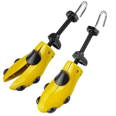 Ravytha 1 Par hormas para zapatos, ensanchador de botas de Plástico, shoe stretcher Justable Anchura y Longitud, dilatador unisex, tamaño variable 41-47, Ideales para Deportivas, Zapatos Planos