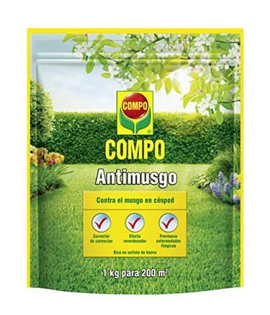 COMPO Antimusgo, Corrector de carencias y protector frente a enfermedades fúngicas, 1kg
